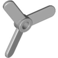 2421-86G Propellor L3 diameter- smalle bladen grijs, licht (blauwachtig) gebruikt *1D042