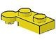 2430-3 Scharnierplaat 1x2 HORIZONTAAL TOP geel NIEUW *1L0000