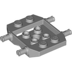 24326-86 Auto basis 3x4x2/3 grijs, licht (blauwachtig) NIEUW *3D000