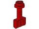 2433-5G Scharnier met drie vingers en stop rood gebruikt *6K2