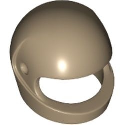 2446-69G Integraalhelm (vizier: zie INFO 2447) crème,donker gebruikt *0L0000