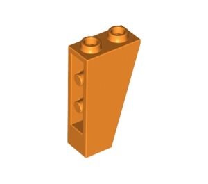 2449-4 Omgekeerde dakpan 75 graden 2x1x3 oranje NIEUW *1B244