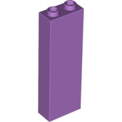 2454-157 Steen 1x2x5 lavender, midden NIEUW *5K0000
