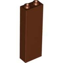 2454-88 Steen 1x2x5 bruin, roodachtig NIEUW *5K0000