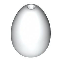 24946-1 Ei zonder decoratie wit NIEUW *0W007