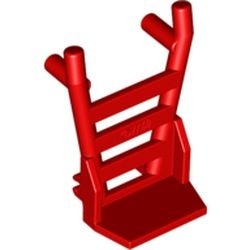 2495-5 Bagagekar ZONDER wiel rood NIEUW *0M0000