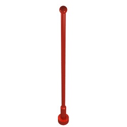 2569-5 Antenne 1x8 noppen hoog rood NIEUW *1B053