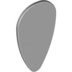 2586-86G Schild ovaal zonder opdruk grijs, licht (blauwachtig) gebruikt *0L0000