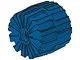 2593-7G Hardplastic wiel midden (35x31) ALLEEN PAKKERTZENDING! blauw gebruikt *