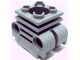 2850-86 Technic Engine Cylinder Head grijs, licht (blauwachtig) NIEUW *1D000