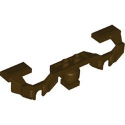 2871b-120 Decoratief zijstuk voor treinmotor (ALLEEN voor radiografisch en bluetooth)) bruin, donker NIEUW *0B068