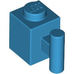 2921-153 Steen 1x1 met handvat blauw, donkerazuur NIEUW *1B032