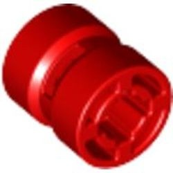 30027b-5G Wiel klein 8x9mm breed asgat (raceauto) rood gebruikt *5W000