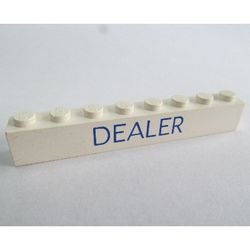 3008px23-1G Steen 1x8 DEALER wit gebruikt *5V08-04