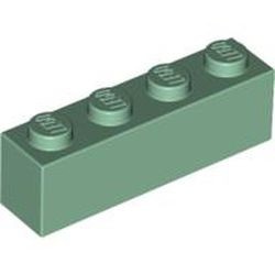 3010-48 Steen 1x4 groen, zandkleurig NIEUW *5K0000