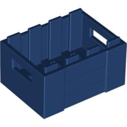 30150-63 Krat met hendels blauw, donker NIEUW *5K000