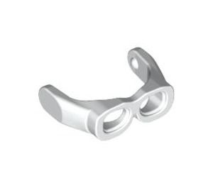30170-1 Vliegeniersbril wit NIEUW *0L0000