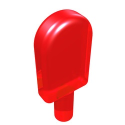 30222-5G IJsje/Popcorn schep rood gebruikt *0W008
