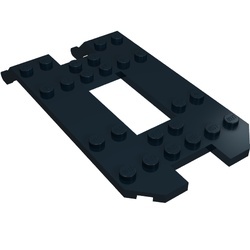 30263-11G Auto bodemplaat 6x12x1 1/3 zwart gebruikt *