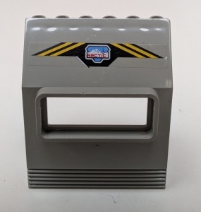 30288pb02-9G Paneel 3x6x6 met uitsnede Arctic Logo (Sticker) PAKKETPOST lichtgrijs (klassiek) gebruikt *5P0000