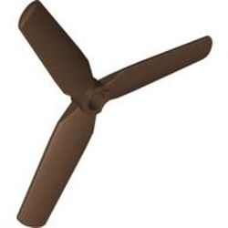30332-8 Propellor 3 bladen L9 diameter bruin (klassiek) gebruikt *1D042