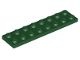 3034-80 Platte plaat 2x8 groen, donker NIEUW *5K0000