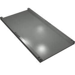 30401-85G Kade/ oprit weg recht 32x16 grijs, donker (blauwachtig) gebruikt *5W000