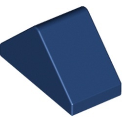 3044c-63 DakNOK 45 graden 1x2 met bodemHOUDER blauw, donker NIEUW *1L183