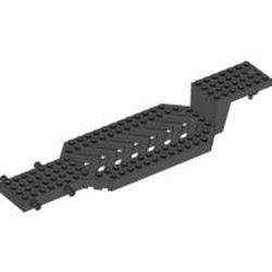 30620-11G Trailer 8x30x3 1/3 met V-bodem (PAKKETZENDING) zwart gebruikt *