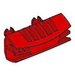 30622-5G Technic 1x4 Grill met twee pinnen rood gebruikt *