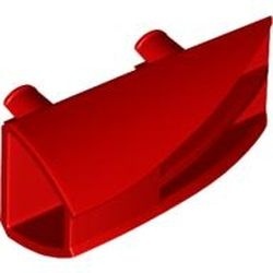 30647-5G Auto, fairing 1x4 met twee pinnen rood gebruikt *