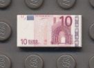 3069b-CUS002 Tegel 1x2 Eurobiljet 10 Euro wit NIEUW *