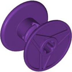 32012-24 Koordhouder 3x2x3 drum met ashouder paars NIEUW *0D000