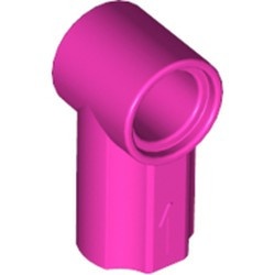 32013-47 Technic, Hoekverbinding #1 roze, donker NIEUW *1A075