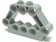32333-86 Technic Connector Block 5x3x1 grijs, licht (blauwachtig) NIEUW *1D000