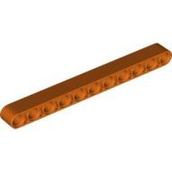 32525-167 Technic, Hefbalk 1x11 dik roodoranje NIEUW *1D000