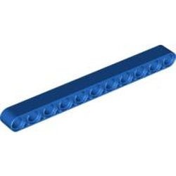 32525-7G Technic, Hefbalk 1x11 dik blauw gebruikt *1D000