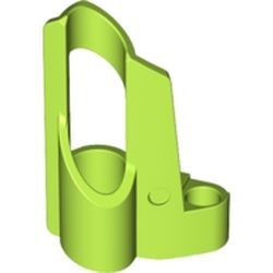 32527-34G Technic, Sierpaneel # 5 Small Short, Large Hole, Side A lime gebruikt *5K000