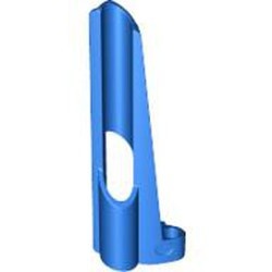 32534-7G Technic, Sierpaneel # 7 Small Long, Large Hole, Side A blauw gebruikt *4T068