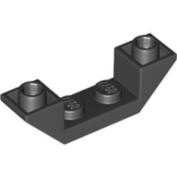 32802-11 Omgekeerde dakpan 45 graden 4x1 zwart NIEUW *5B004