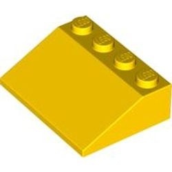 3297-3 Dakpan 33 graden 3x4 geel NIEUW *1B129