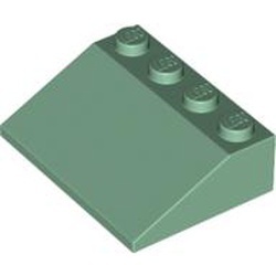 3297-48 Dakpan 33 graden 3x4 groen, zandkleurig NIEUW *1B129