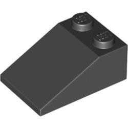 3298-11 Dakpan 33 graden 2x3 zwart NIEUW *1B125