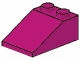 3298-71 Dakpan 33 graden 2x3 magenta NIEUW *1B127