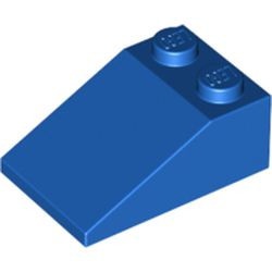 3298-7G Dakpan 33 graden 2x3 blauw gebruikt *1D018