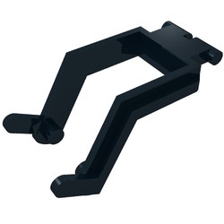 3314-11G Graafschop arm (zie steen 3317)) zwart gebruikt *1E001