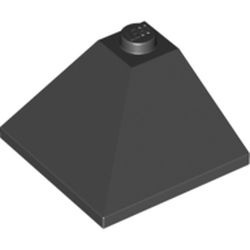 3675-11 Dakpan 33 graden hoek 3x3 BUITENZIJDE zwart NIEUW *1B212