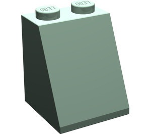 3678b-48 Dakpan 65 graden 2 breed met bodemnop groen, zandkleurig NIEUW *1B158