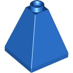 3688-7G Dakpan 75 graden 2x2x2 punt blauw gebruikt *1D027