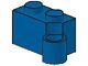 3831-7 Scharniersteen 1x2 (helft, basis) blauw NIEUW *1B062
